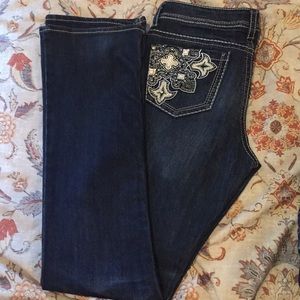 Slim boot cut jeans